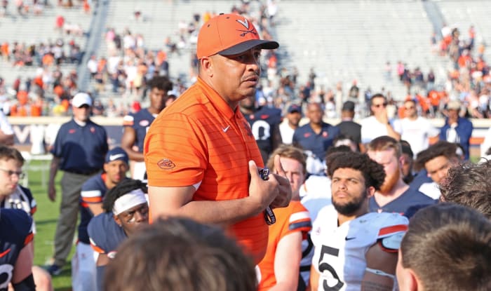 Tony Elliott, Virginia Cavaliers head football coach